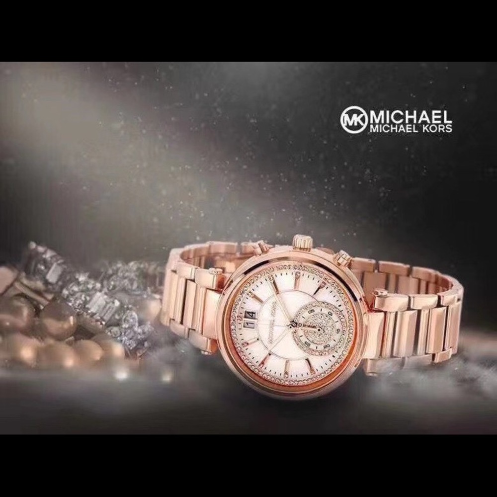 MICHAEL KORS Watches rose gold stainless steel